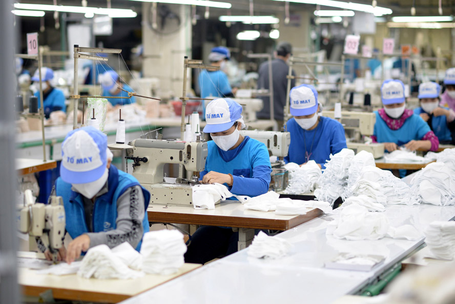 Exportations textiles record au 1er trimestre